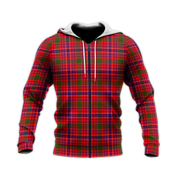 MacRae Modern Tartan Knitted Hoodie