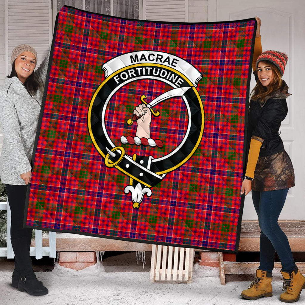 macrae-modern-tartan-quilt-with-family-crest