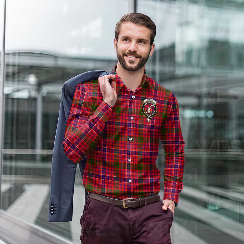 macrae-modern-tartan-long-sleeve-button-up-shirt-with-family-crest