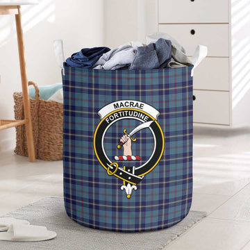 MacRae of America Tartan Laundry Basket with Family Crest