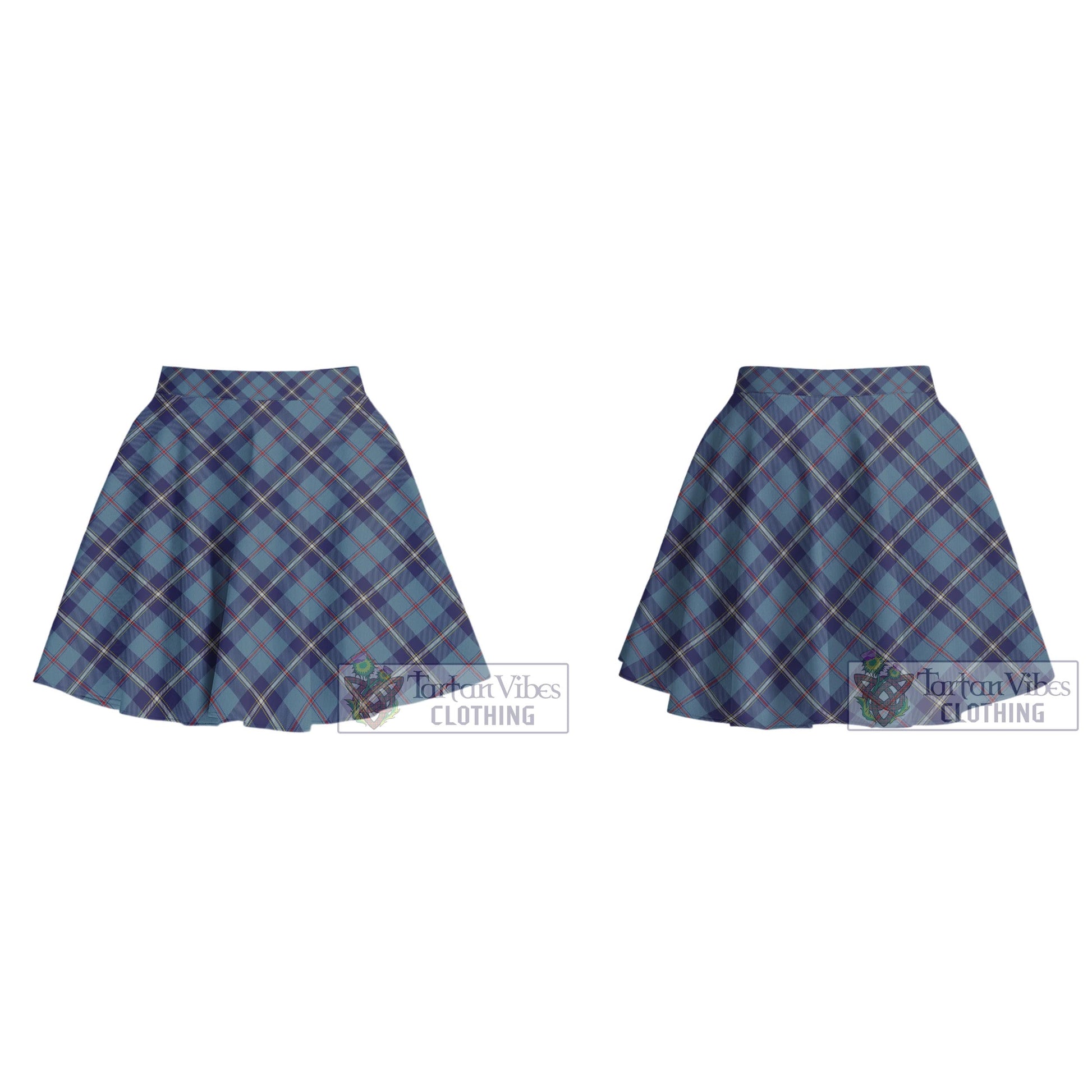 Tartan Vibes Clothing MacRae of America Tartan Women's Plated Mini Skirt