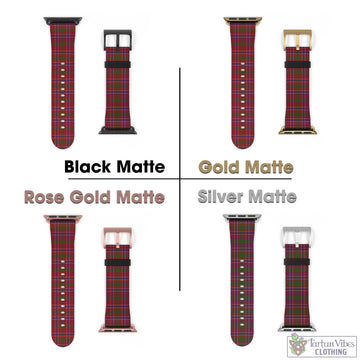 MacRae Red Tartan Watch Band