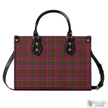 MacRae Red Tartan Luxury Leather Handbags