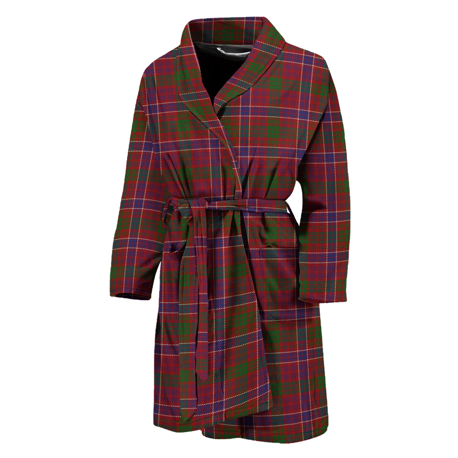 MacRae Red Tartan Bathrobe - Tartan Vibes Clothing