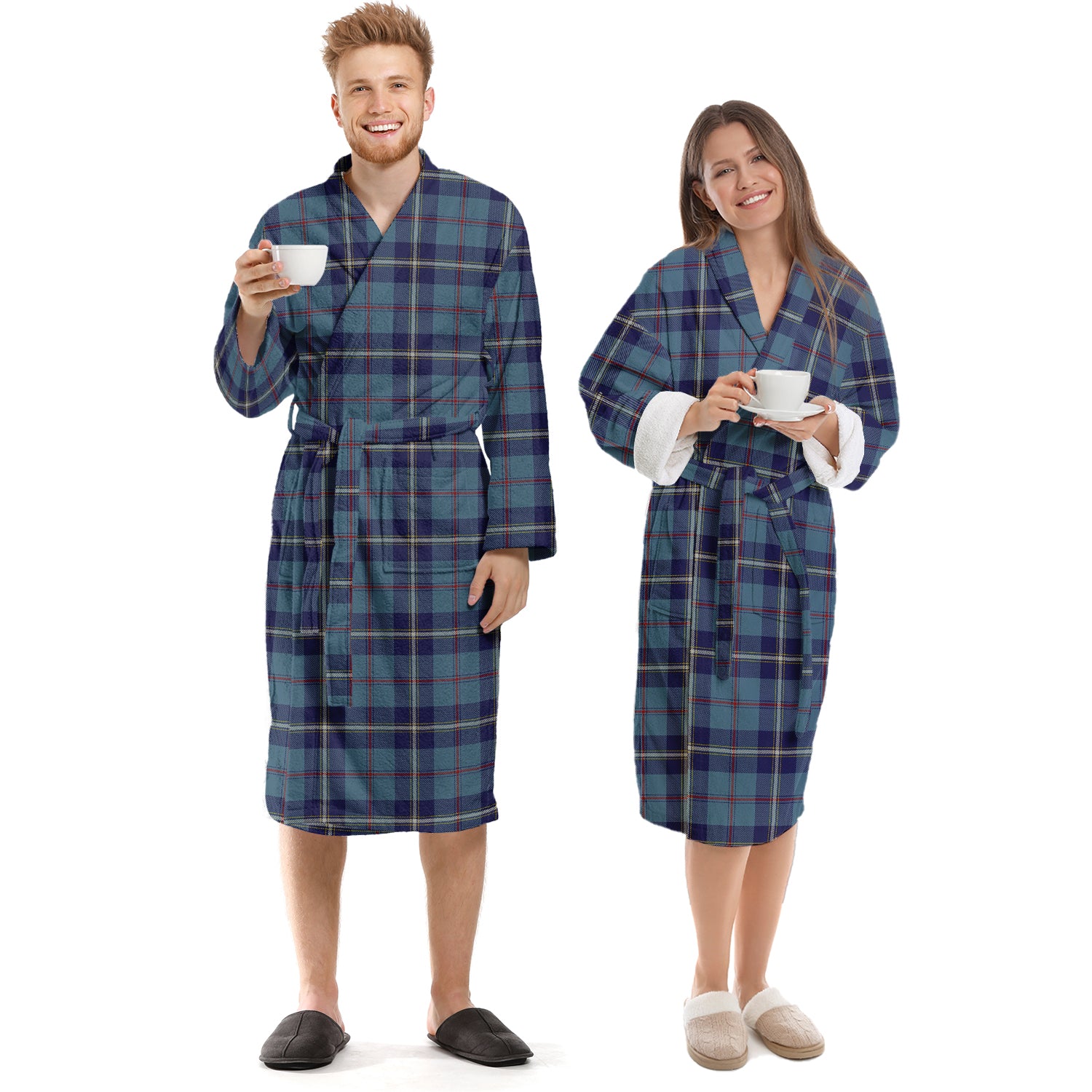 MacRae of America Tartan Bathrobe Unisex S - Tartan Vibes Clothing