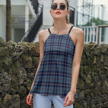 MacRae of America Tartan Loose Halter Neck Camisole