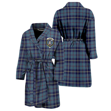 MacRae of America Tartan Bathrobe with Family Crest