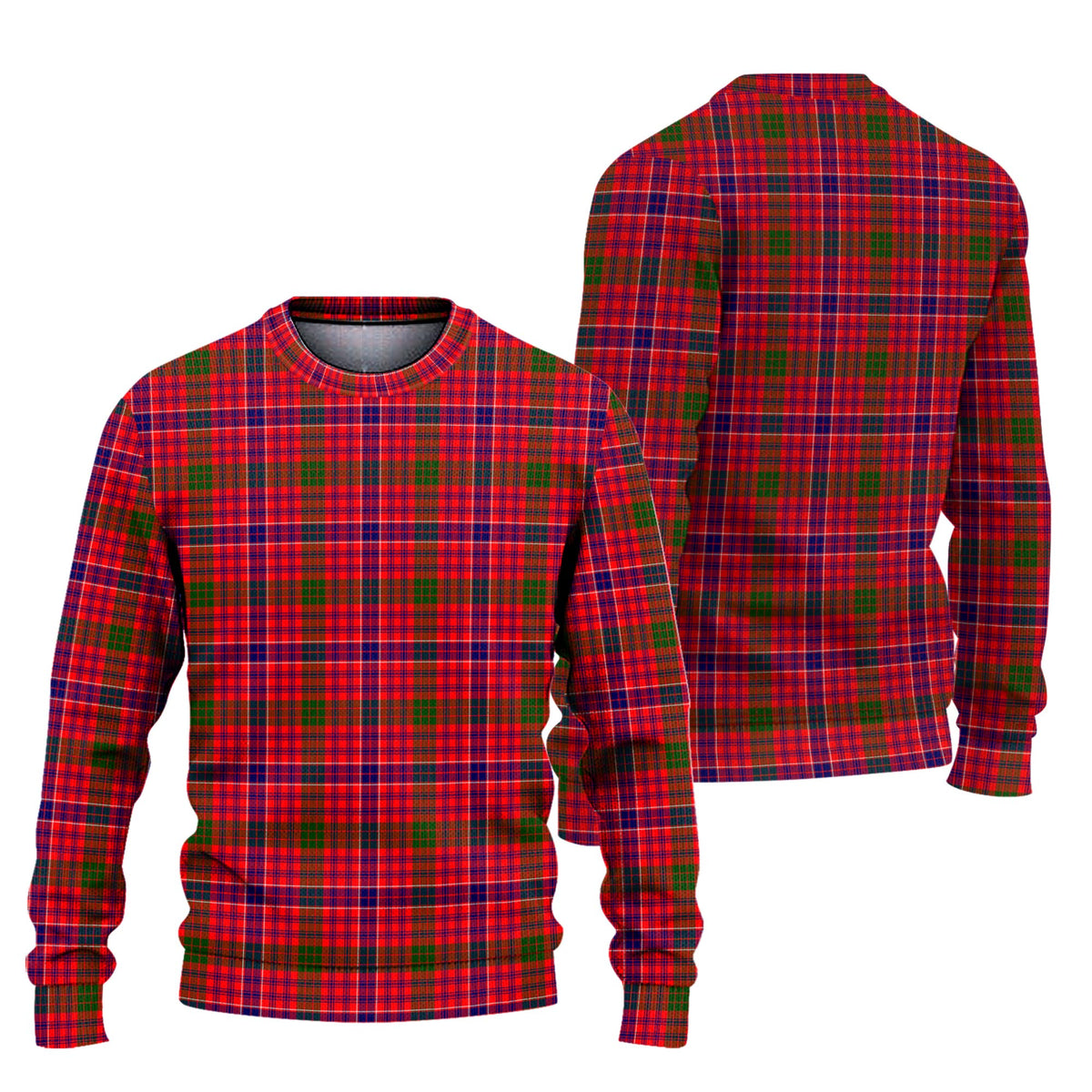 MacRow Tartan Ugly Sweater Unisex - Tartan Vibes Clothing