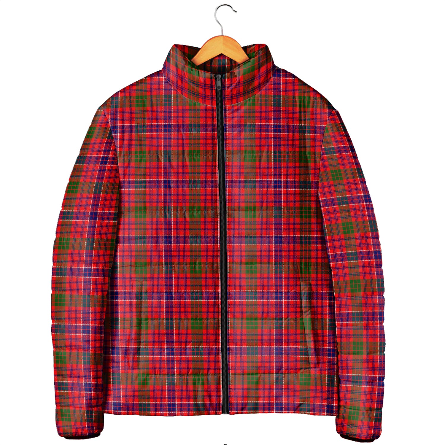 MacRow Tartan Padded Jacket Men's Padded Jacket - Tartan Vibes Clothing