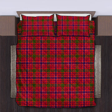 MacRow Tartan Quilt Bed Set King - Tartan Vibes Clothing