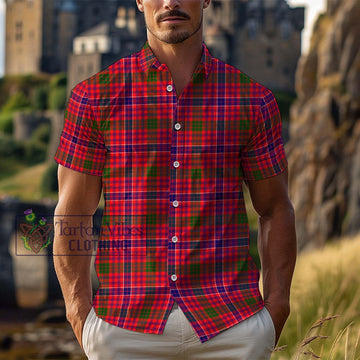 MacRow Tartan Cotton Hawaiian Shirt