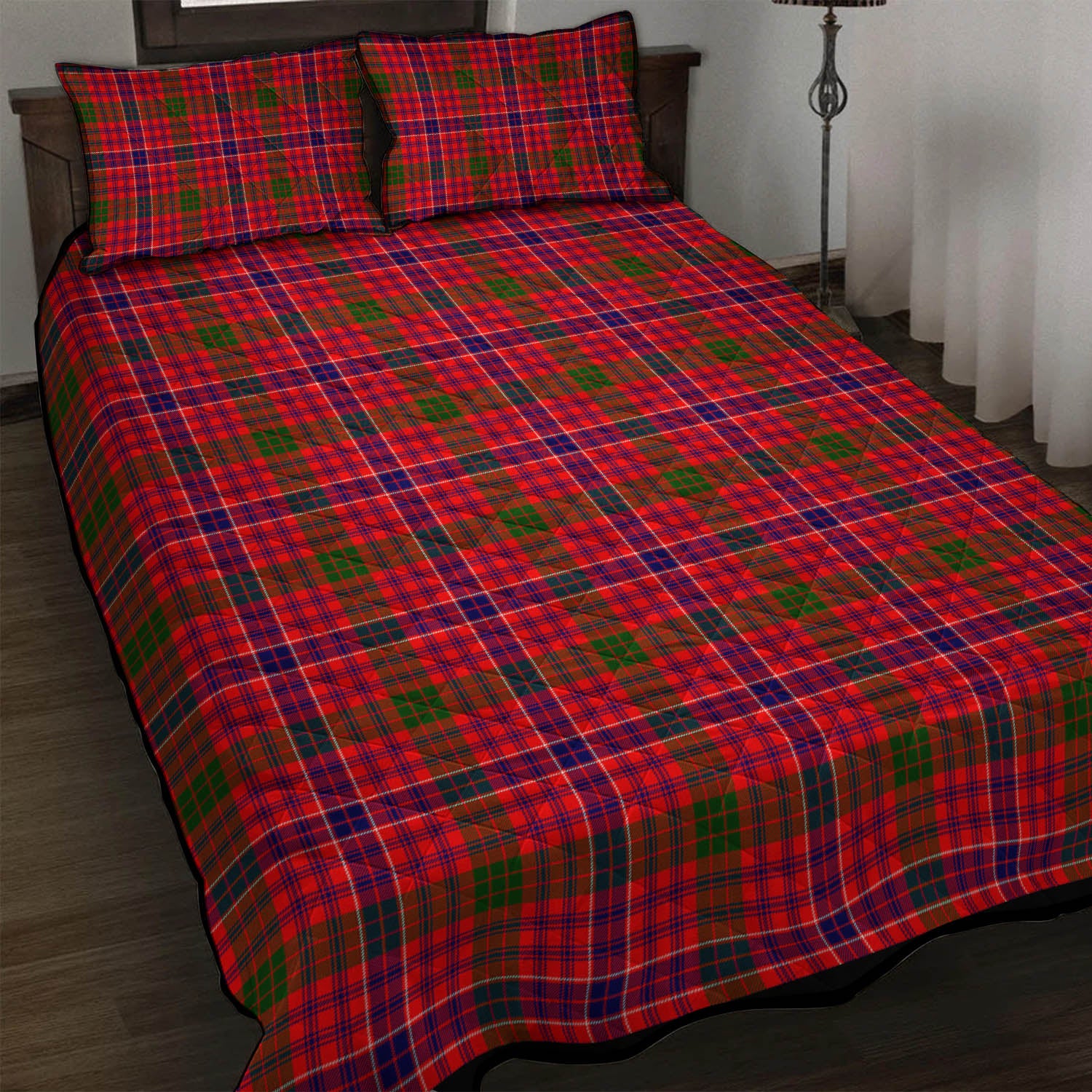 MacRow Tartan Quilt Bed Set - Tartan Vibes Clothing