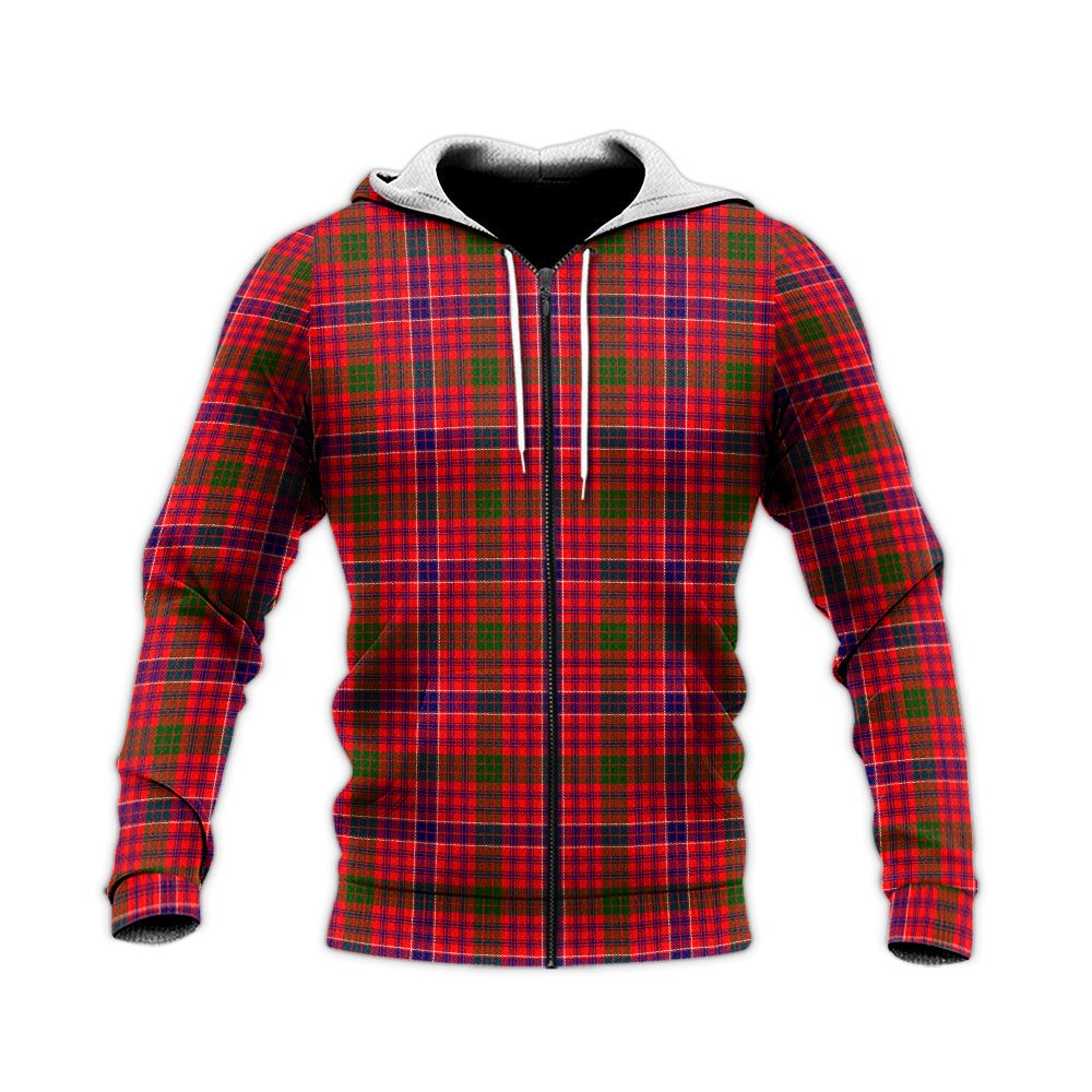 MacRow Tartan Knitted Hoodie - Tartan Vibes Clothing