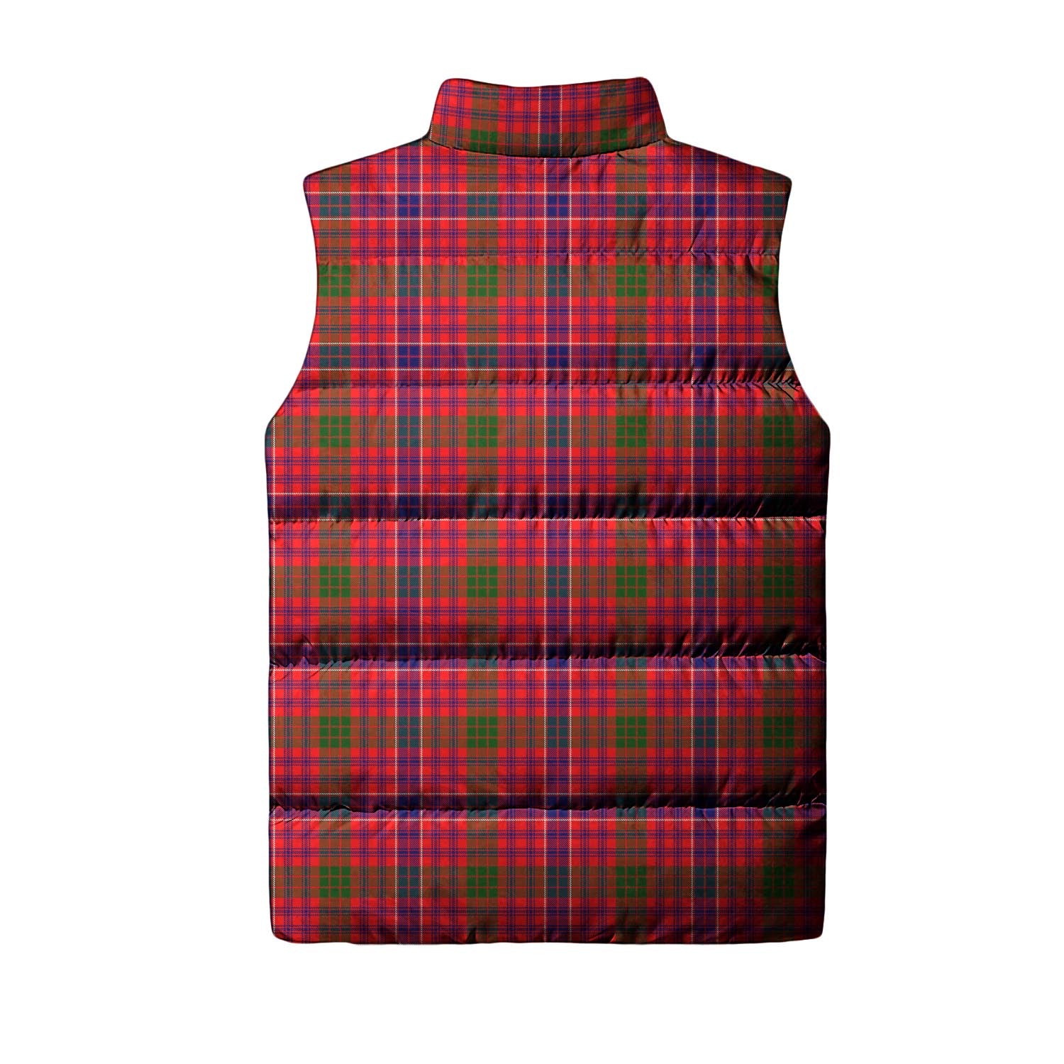 MacRow Tartan Sleeveless Puffer Jacket Unisex L - Tartan Vibes Clothing