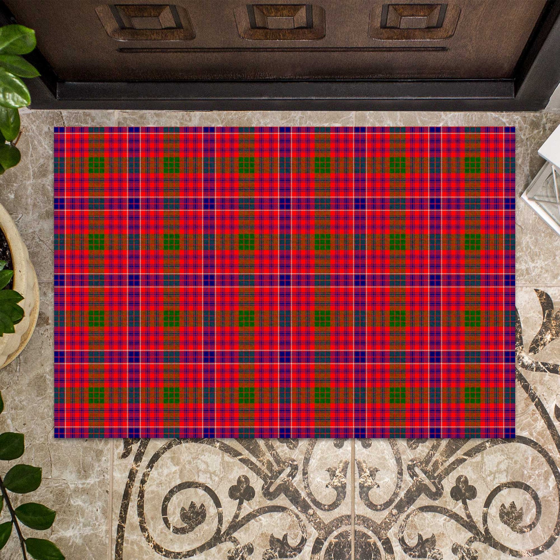 MacRow Tartan Door Mat - Tartanvibesclothing