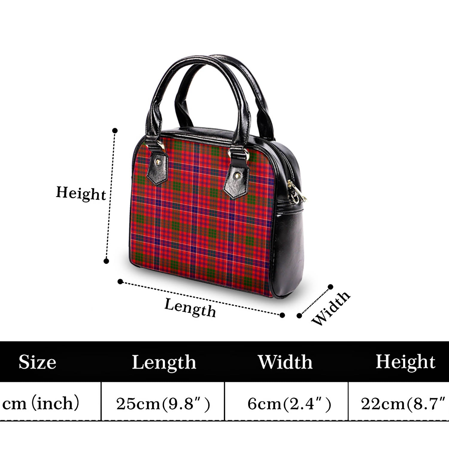MacRow Tartan Shoulder Handbags - Tartan Vibes Clothing