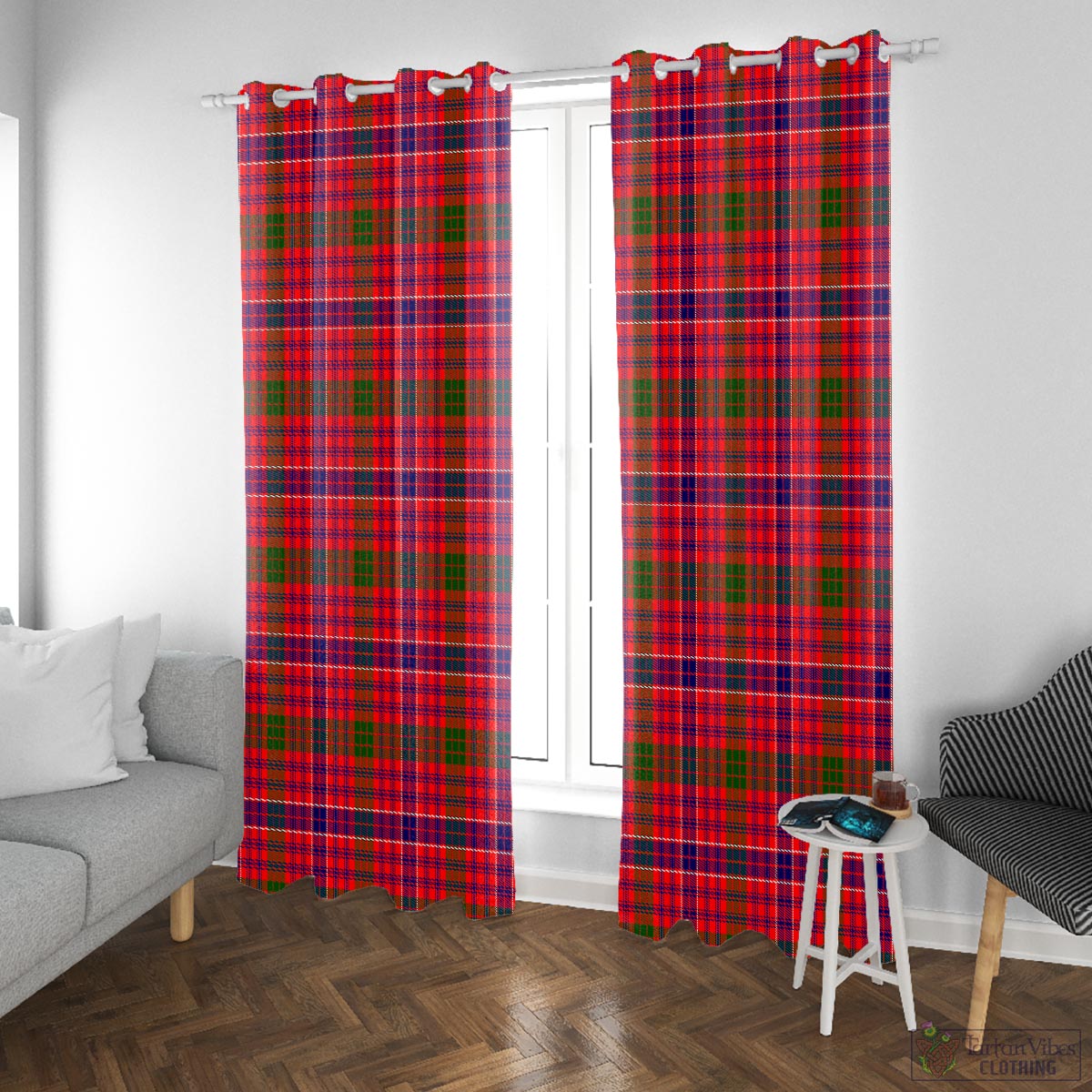MacRow Tartan Window Curtain - Tartan Vibes Clothing