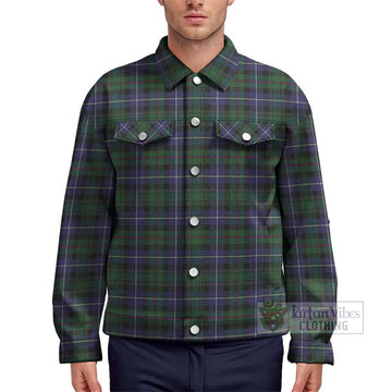 MacRow Hunting Tartan Unisex Lapel Cotton Jacket