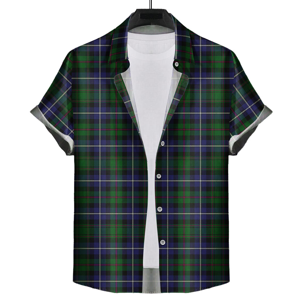 macrow-hunting-tartan-short-sleeve-button-down-shirt