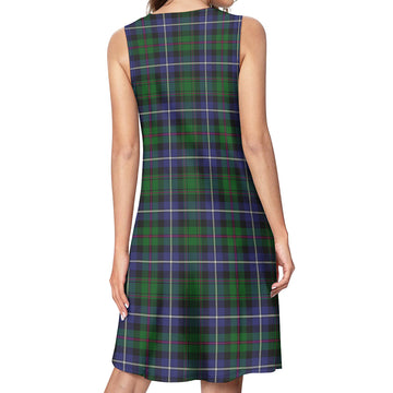 MacRow Hunting Tartan Womens Casual Dresses