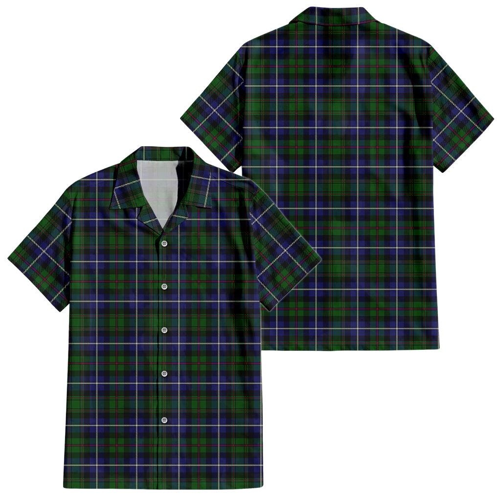 macrow-hunting-tartan-short-sleeve-button-down-shirt