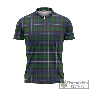 MacRow Hunting Tartan Zipper Polo Shirt