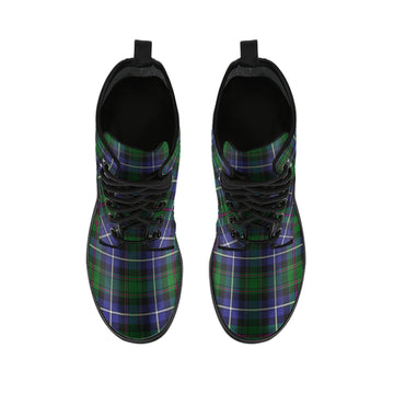 MacRow Hunting Tartan Leather Boots