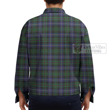 MacRow Hunting Tartan Unisex Lapel Cotton Jacket