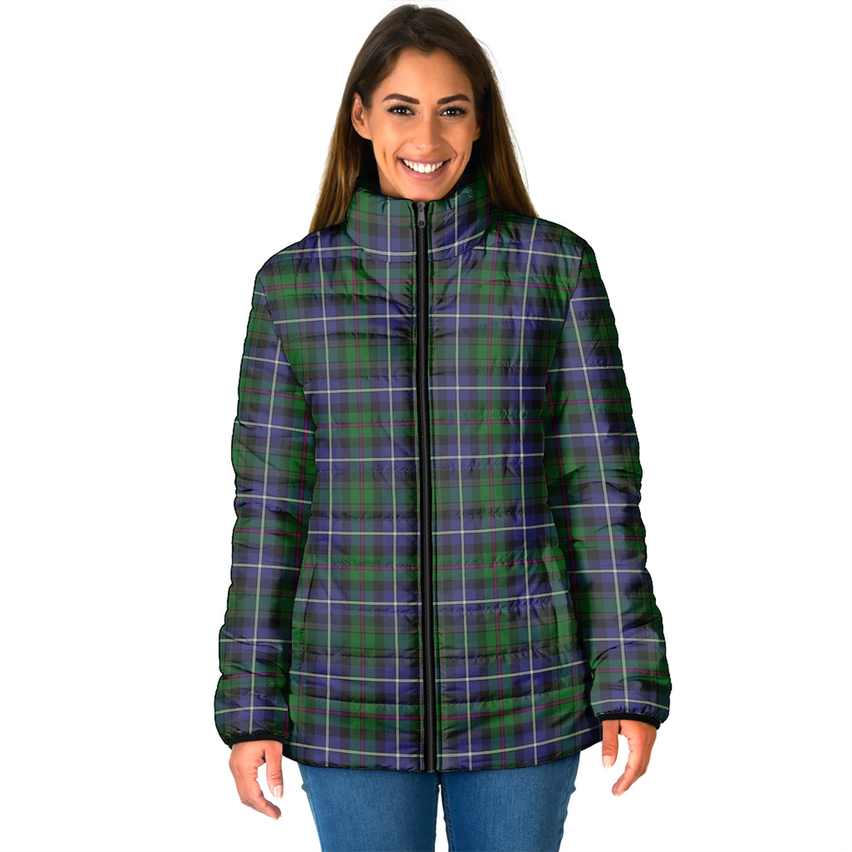 MacRow Hunting Tartan Padded Jacket - Tartan Vibes Clothing