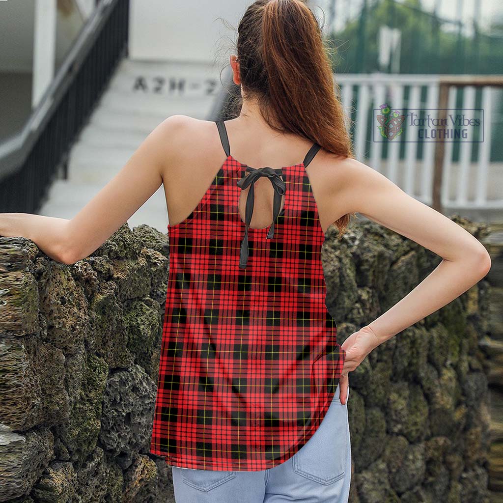 MacSwan Modern Tartan Loose Halter Neck Camisole - Tartan Vibes Clothing