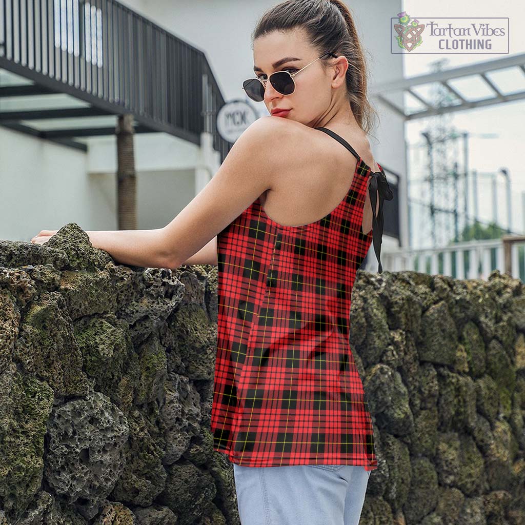 MacSwan Modern Tartan Loose Halter Neck Camisole - Tartan Vibes Clothing