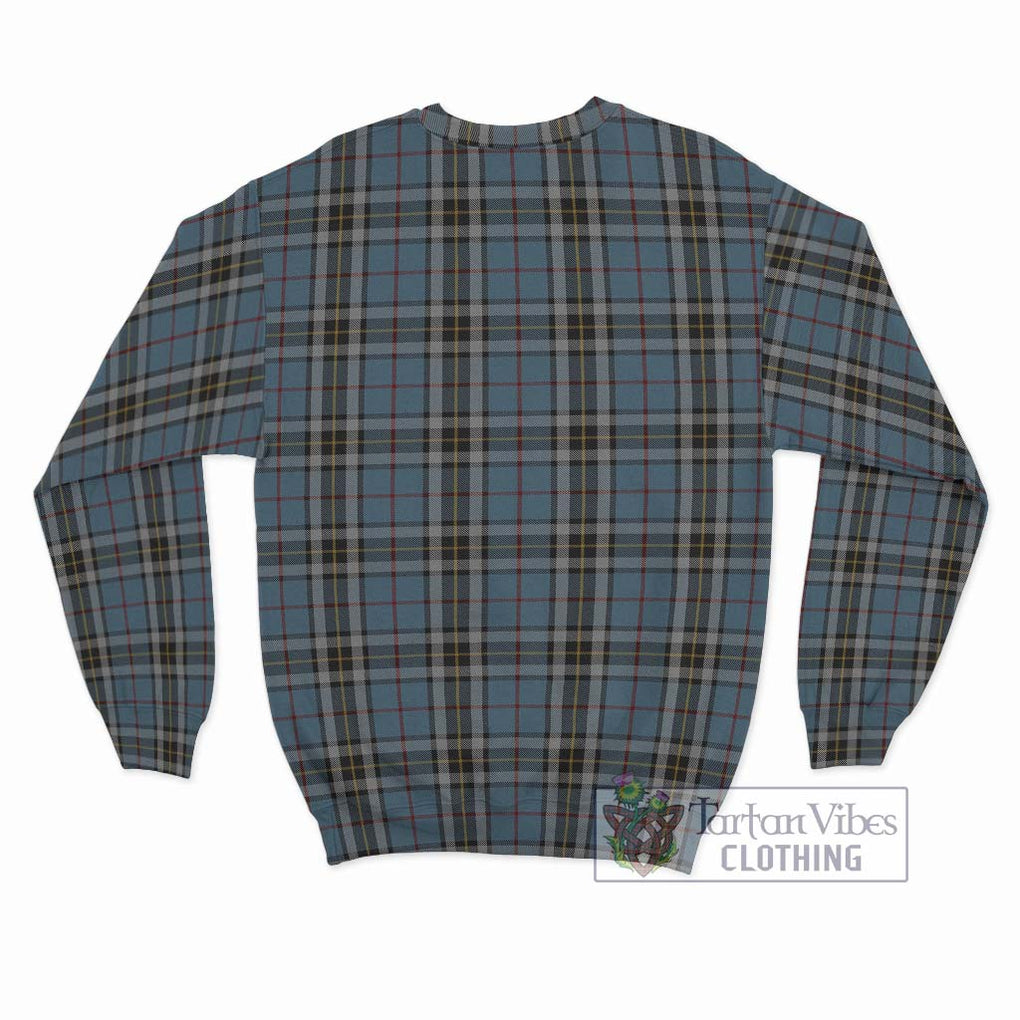 MacTavish Dress Tartan Sweatshirt with Family Crest DNA In Me Style - Tartanvibesclothing Shop