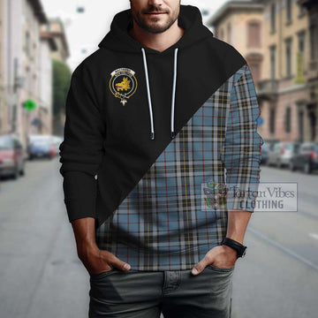 MacTavish Dress Tartan Hoodie with Family Crest and Military Logo Style