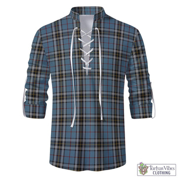 MacTavish Dress Tartan Men's Scottish Traditional Jacobite Ghillie Kilt Shirt