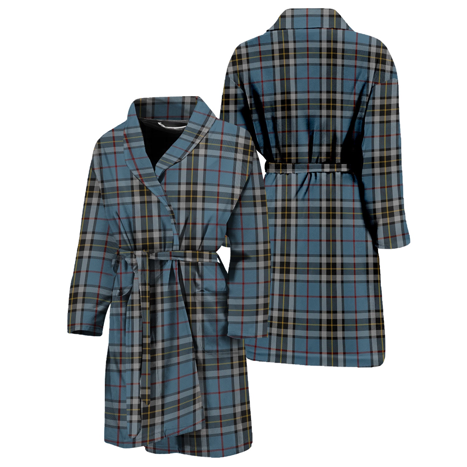 MacTavish Dress Tartan Bathrobe Unisex M - Tartan Vibes Clothing