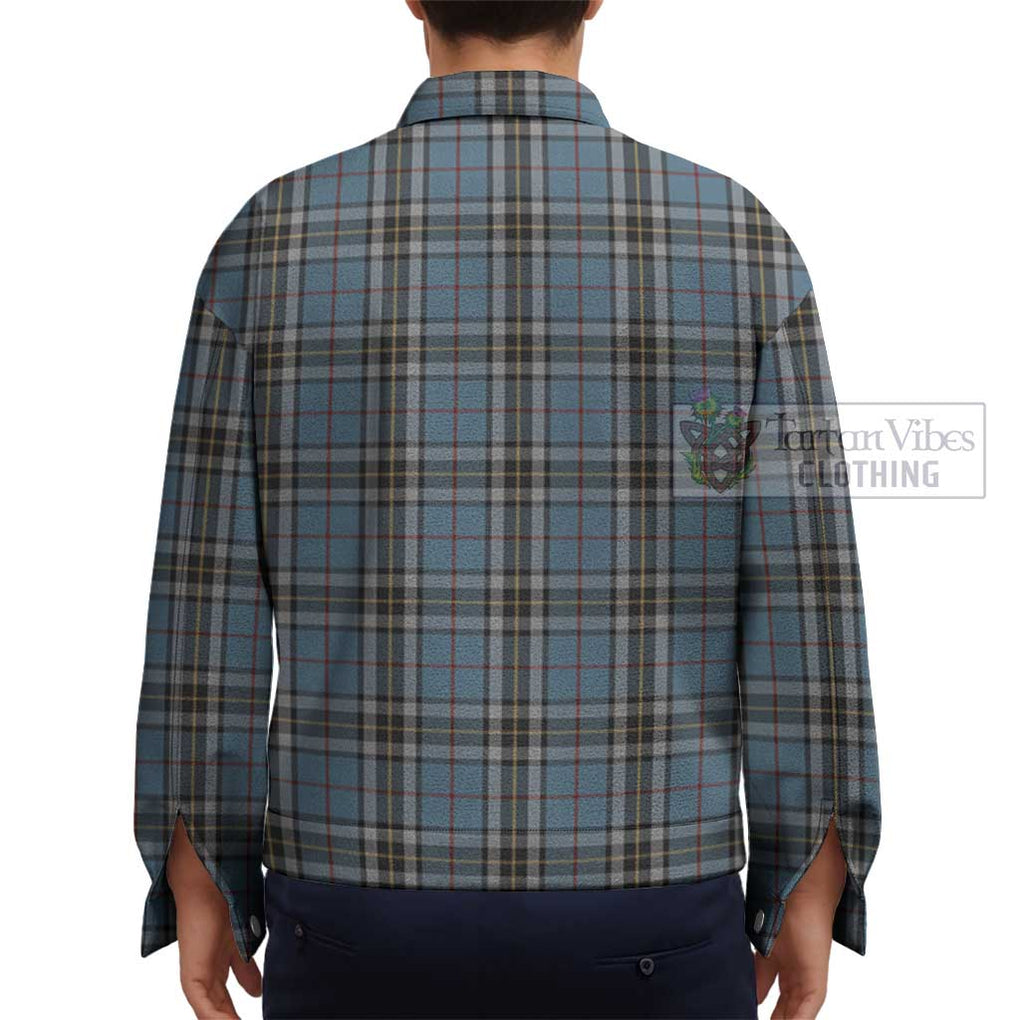 MacTavish Dress Tartan Unisex Lapel Cotton Jacket - Tartan Vibes Clothing