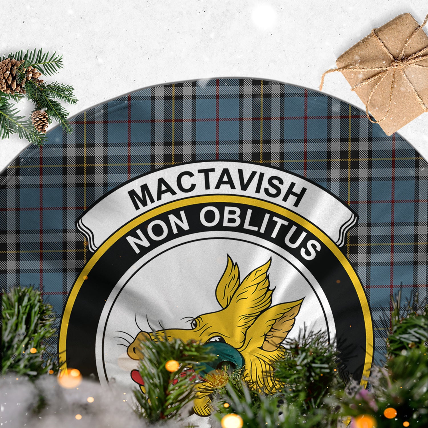 mactavish-dress-tartan-christmas-tree-skirt-with-family-crest