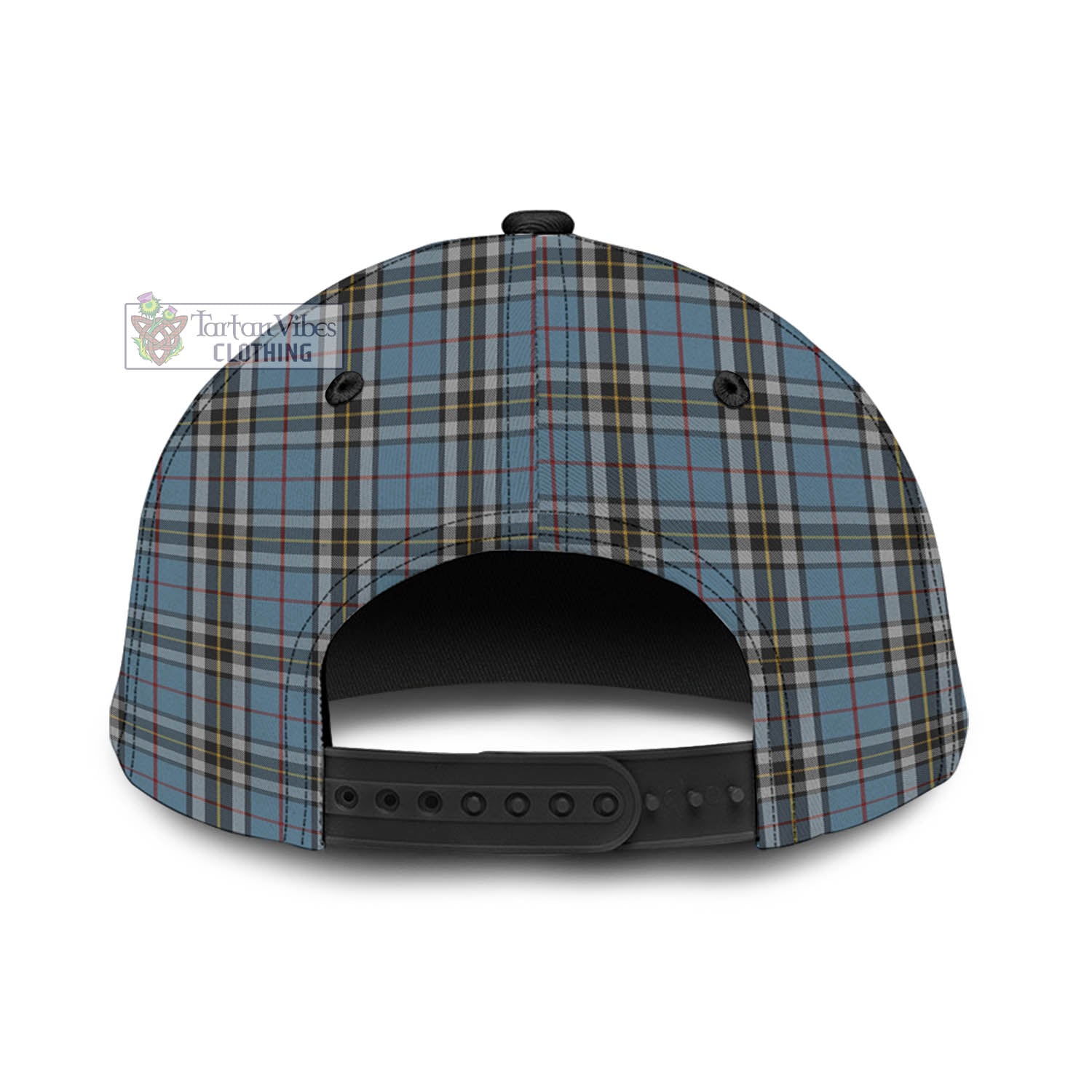 Tartan Vibes Clothing MacTavish Dress Tartan Classic Cap with Family Crest In Me Style