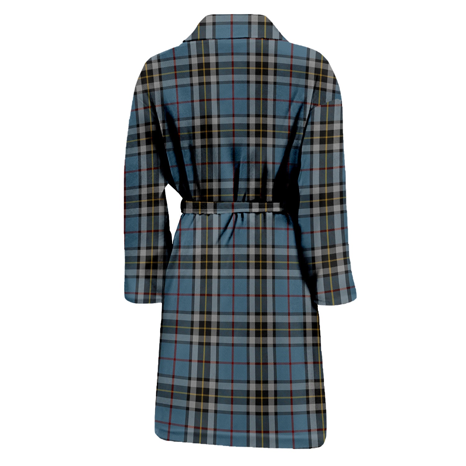 MacTavish Dress Tartan Bathrobe with Family Crest - Tartan Vibes Clothing