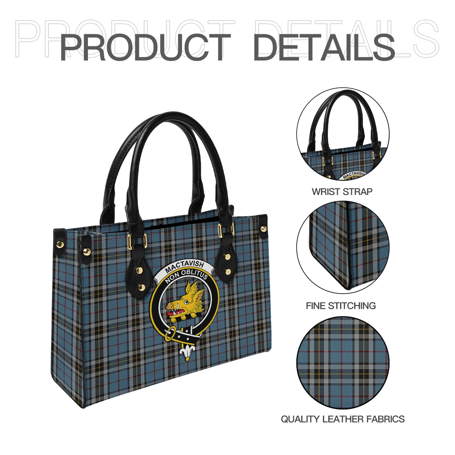 mactavish-dress-tartan-leather-bag-with-family-crest