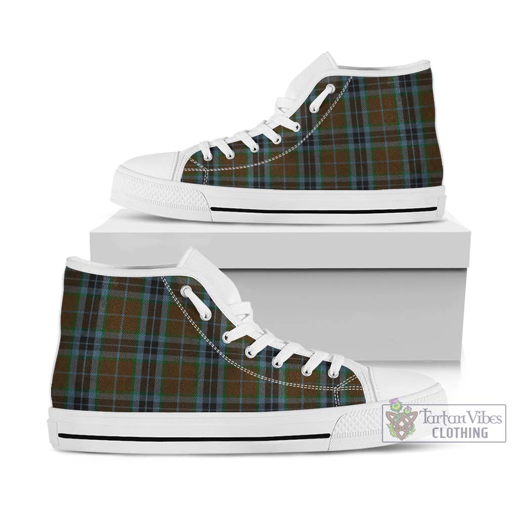 Tartan Vibes Clothing MacTavish Hunting Tartan High Top Shoes