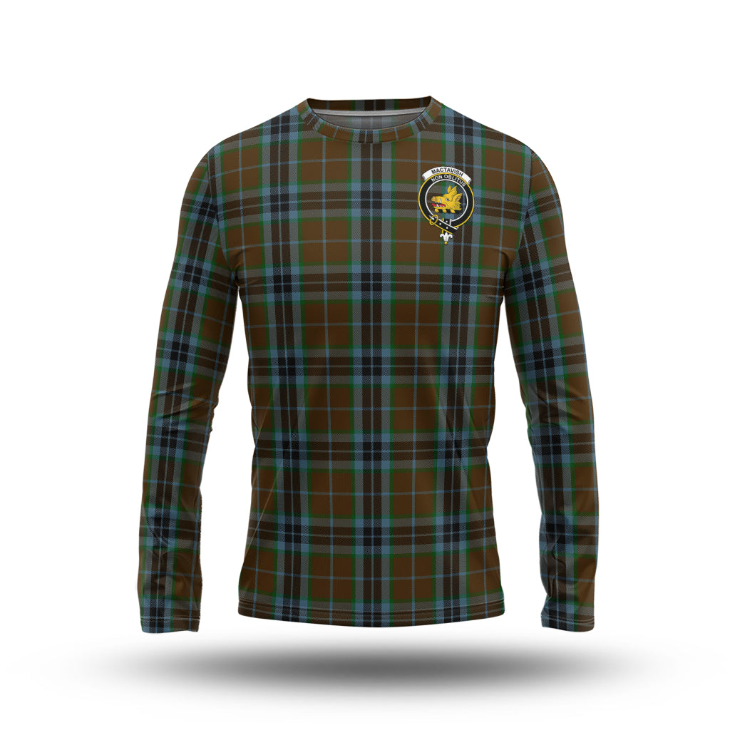 mactavish-hunting-tartan-long-sleeve-t-shirt-with-family-crest