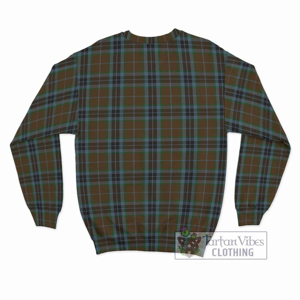 MacTavish Hunting Tartan Sweatshirt with Family Crest DNA In Me Style - Tartanvibesclothing Shop