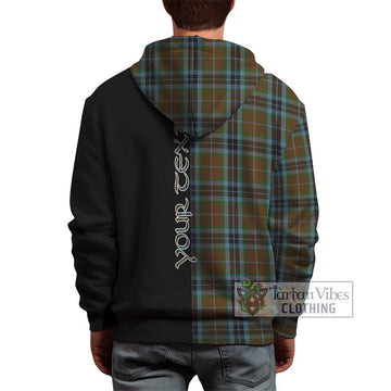 MacTavish Hunting Tartan Hoodie with Family Crest and Half Of Me Style