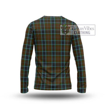 MacTavish Hunting Tartan Long Sleeve T-Shirt with Family Crest DNA In Me Style