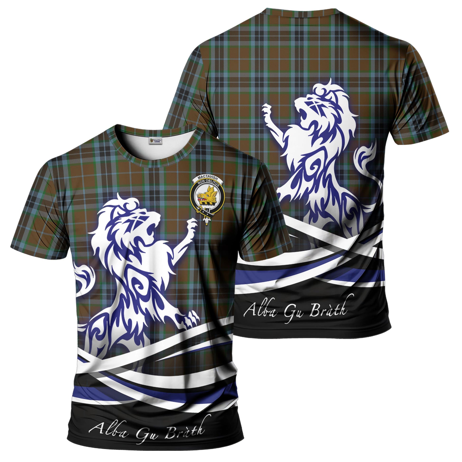 mactavish-hunting-tartan-t-shirt-with-alba-gu-brath-regal-lion-emblem