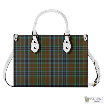 MacTavish Hunting Tartan Luxury Leather Handbags