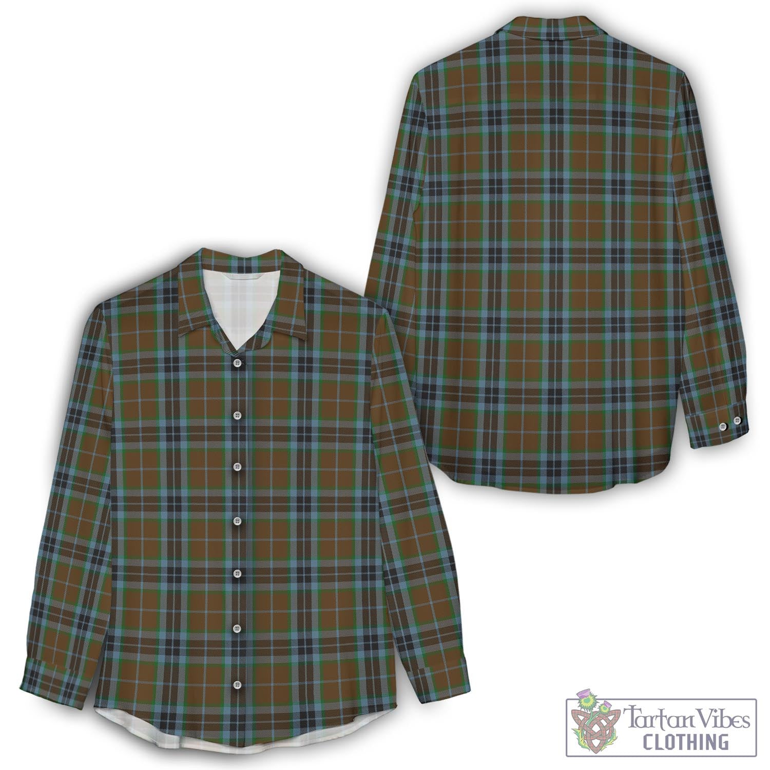 MacTavish Hunting Tartan Womens Casual Shirt