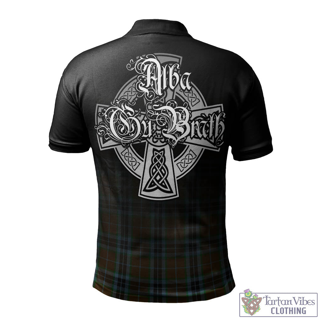 Tartan Vibes Clothing MacTavish Hunting Tartan Polo Shirt Featuring Alba Gu Brath Family Crest Celtic Inspired