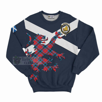 MacTavish (McTavish) Tartan Lion Rampant Sweatshirt  Proudly Display Your Heritage with Alba Gu Brath and Clan Name